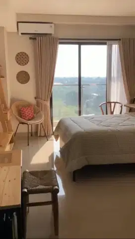 Apartemen patraland dijual full furnished, pasaran 700 jt, ini 600 jt