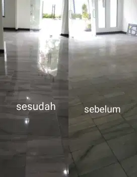 Jasa tukang poles lantai marmer dll