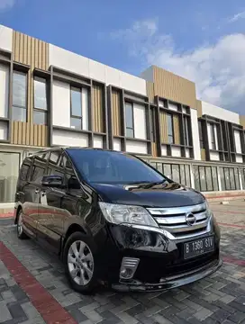 Nissan Serena HWS 2014 Automatic KM 87rbu tangan free mutasi surat BBN