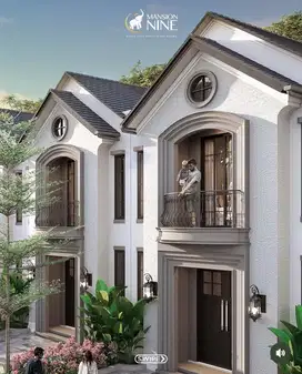 DIJUAL RUMAH ANERICAN STYLE FULL BANGUNAN TANPA ADA BIAYA2