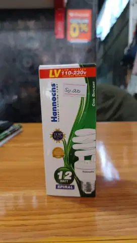 Lampu Hannochs Spiral Fluoresen