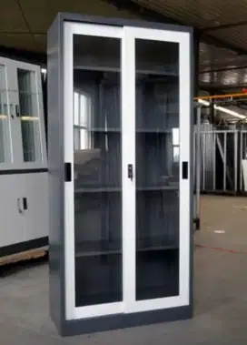 Lemari Besi Pintu Sliding Kaca Importa FC E18 SX