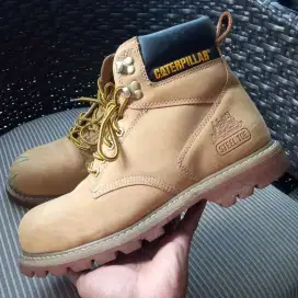 Caterpillar safety boots steel toe besi sepatu 44