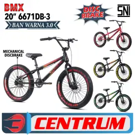 Sepeda Anak Cowok BMX Centrum UK20 Ban jumbo 3.0 sdah cakram