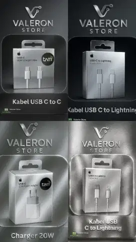 Charger Iphone 20W 25W/Kabel Iphone C to C/Kabel Iphone C to Lightning