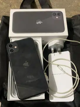 iPhone 11 64 Ex Inter Mulus Fullset Pemakaian Cewe
