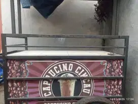 Dijual gerobak usaha cappucino cincau