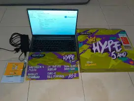 Laptop Gaming Axioo Hype 5 amd x5-2 ram 24gb