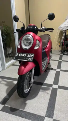 Honda Scoopy Fi Prestige Keyless 2022 Awal (Rakitan 2021)
