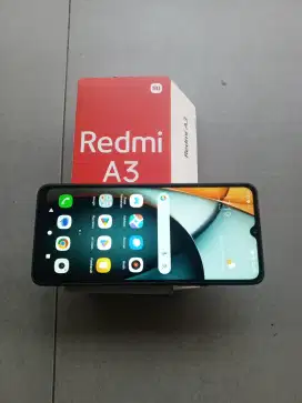 Xiaomi redmi A3 ram 8/128 ORI kondisi normal mulus fullset