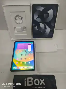 ipad Air M1 gen 5 64gb wifi only buka segel aja gak jadi pakai garansi