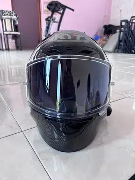 kyt nz race carbon dan intercom parani m10