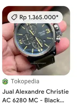 Jam sporty 
Alexandre Christie  Original