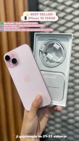 IPHONE 15 PROMO SECOND RESMI