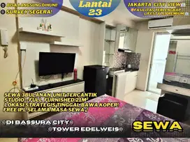 Sewa Studio Full Furnished Tinggal Bawa Koper Free IPL DI Bassura City