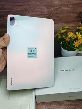 xiaomi mi pad 5 ram 6 256gb pearl white mulus fullset