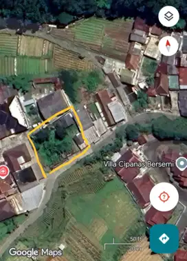 Dijual Tanah di Cipanas, Cianjur, Jawa Barat