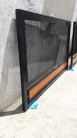 Bengkel las Lampung tralis kanopi pintu pagar gerbang tangga
