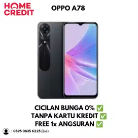 segampang itu cicilan Oppo a78 pakai homecredit