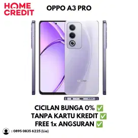 segampang itu cicilan Oppo a3 pro pakai homecredit
