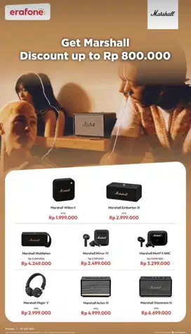 PROMO SPEAKER BLUETOOTH MARSHALL