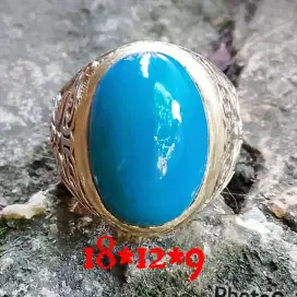 Natural bacan Doko bluish dim 18*12*9 net harga