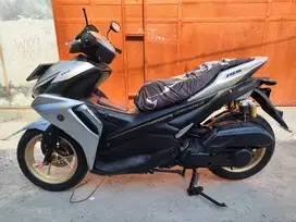 Yamaha Aerox ABS Silver 2021 SIAP PAKAI