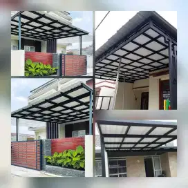 Kanopi minimalis modern