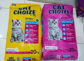 Makanan kucing cat choize kitten tuna 1kg