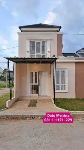 Rumah Mezzanine Siap Huni Tanpa DP Free Biaya 10 Menit Stasiun Depok