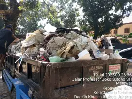 Jasa buang puing angkut sampah