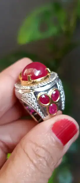 Cincin Rubi pesanan khusus