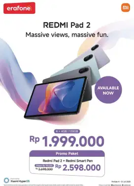 Cicilan Redmi pad