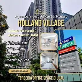 APARTEMEN HOLLAND VILLAGE CEMPAKA PUTIH BISA KPR SIAP PAKAI UNIT BARU