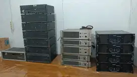 Jual satu set sound system + alat band + ligthing