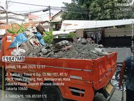Jasa buang puing sampah furnitiure