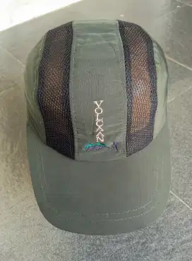Topi Running Outdoor Volcan Original Second warna Army