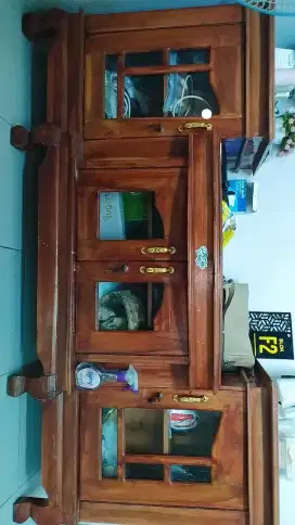 Buffet tv  kayu jati asli