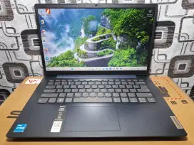 Laptop Lenovo Core i3 gen 12 ram 8gb FHD backlit komplit fullset