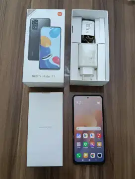 Redmi Note 11 ram 4/128 seken murah dan lengkap
