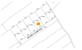 TANAH PLOT KECIL 200 M2 GLOBAL 750 JUTA DI TANAH LOT BALI   TDT-098