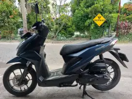 (DP 500 Rb)‼️ Honda Beat Deluxe CBS ISS Biru 2024 Cash / Kredit