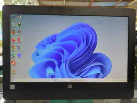 Komputer HP AIO i3 Gen 4 Ram 8 SSD 256 Siap Pakek