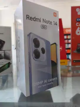Xiaomi Redmi Note 14 5G 8GB/256GB,Baru,SegelBox,Garansi Resmi,Original
