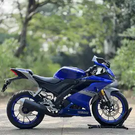YAMAHA YZF R15 V3 BIRU 2021 KM 13K PAJAK PANJANG SUPERB