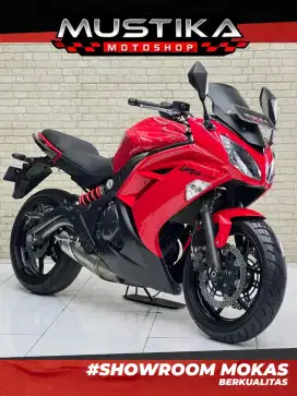 MOGE TERMURAH‼️ Kawasaki ER-6F 2012 Metallic Red - Dava Mustika