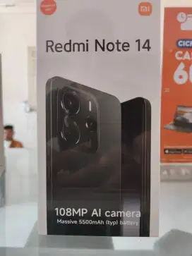 Xiaomi Redmi Note 14 4G 8GB/256GB,Baru,Segel Box,GaransiResmi,Original