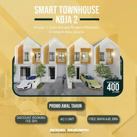 Smartownhouse koja rumah 2 lantai miniamlis ditengah kota jakarta