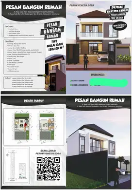dijual rumah hunian cluster 2lantai 4kamar tidur free waterheater