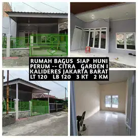 RUMAH BAGUS SIAP HUNI DI PERUMAHAN CITRA GARDEN I KALIDERES JAKBAR
